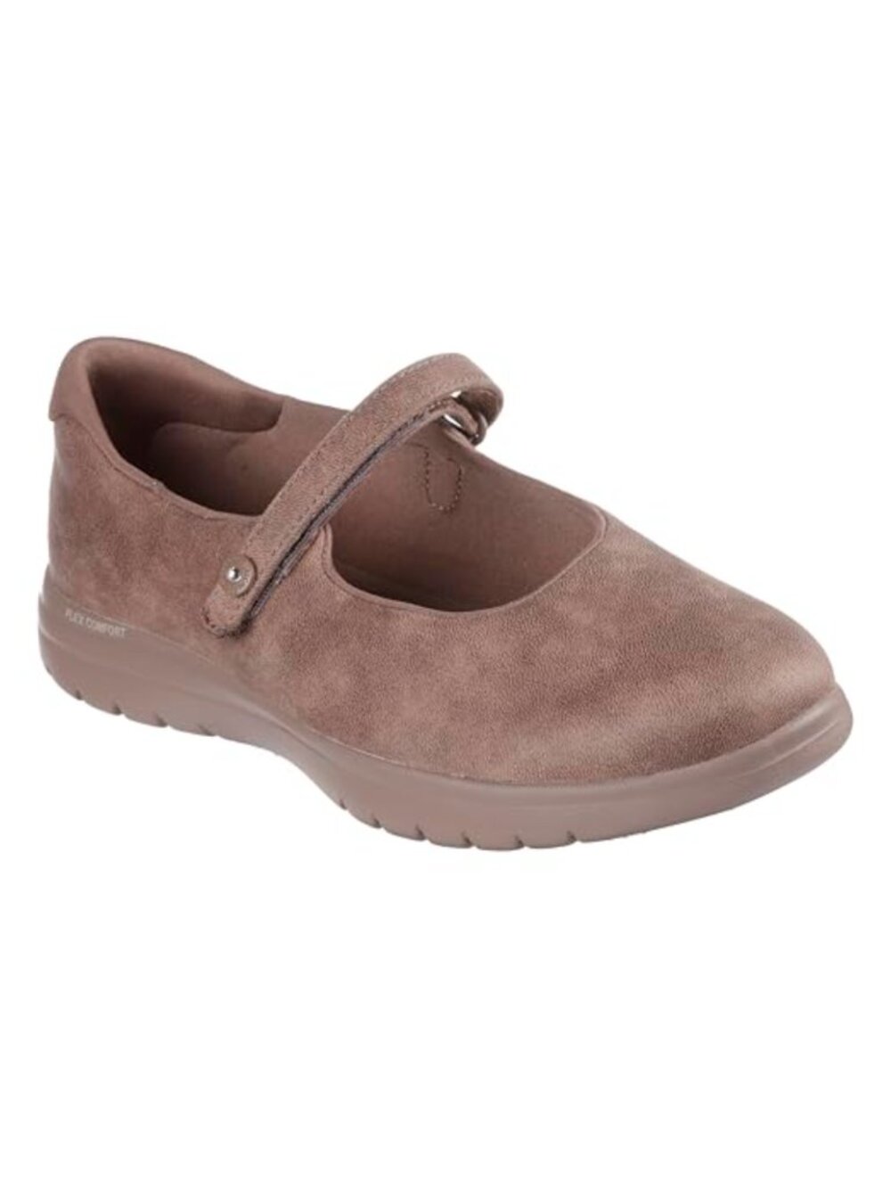 Skechers Womens On-the-go Flex Whisper Mary Jane Flat Faux Leather